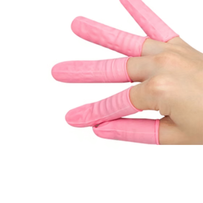 Anti-Static ESD Finger Cots Pink (2)
