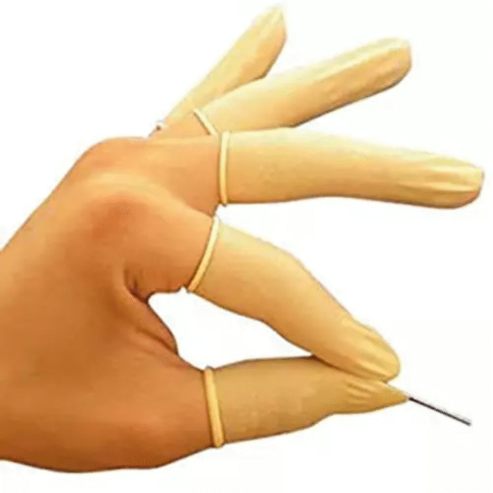 Anti-Static ESD Finger Cots Yellow (3)