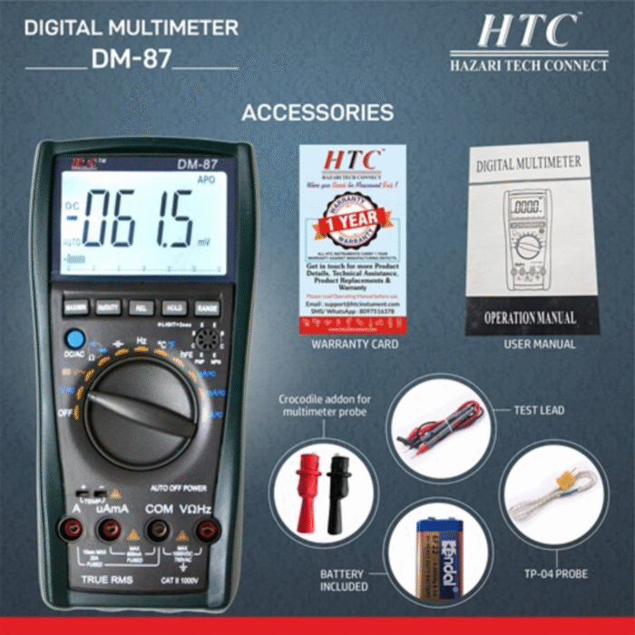 HTC Instruments DM-87 VSD Digital Multimeter (3)
