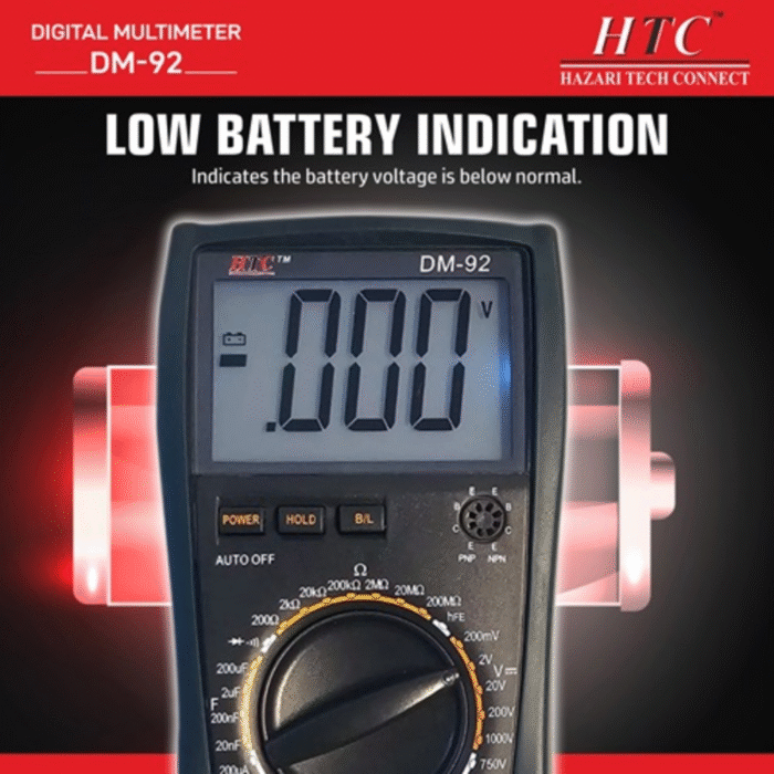 HTC Instruments DM-92 Digital Multimeter (2)