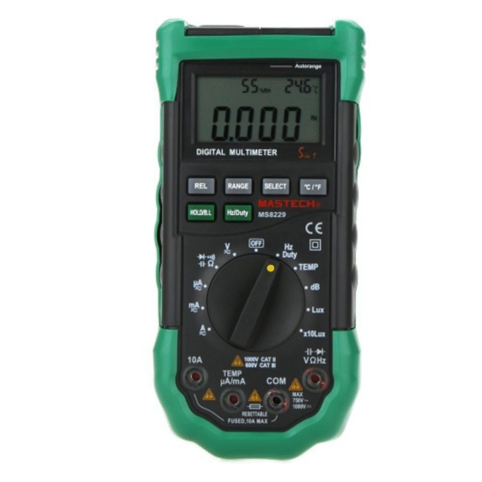 Mastech MS8229 Auto-Range 5-in-1 Multi-Functional Multimeter
