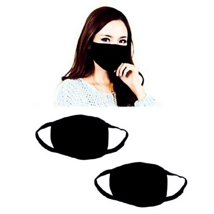 3 layer fabric reusable Rewashable Mask with anti bacterial filter. 100% ORGANIC FABRIC