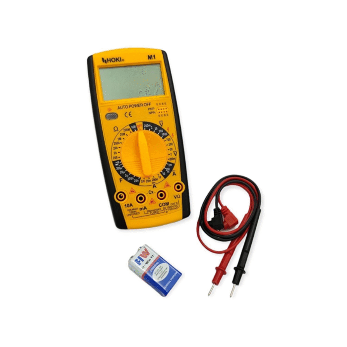 Digital Pocket Multimeter 3 Digit, 1999 Counts, 600 AC_DC Voltage